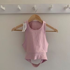 NWT Outdoor Voices Slashback Crop Top